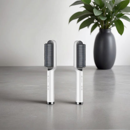 GLAMIS™ - Brosse lissante 2-en-1 pour cheveux