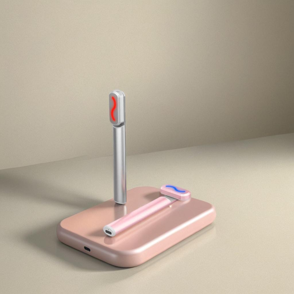 DERMANEW™ - Baguette faciale anti-âge 4 en 1 - thérapie par lumière rouge