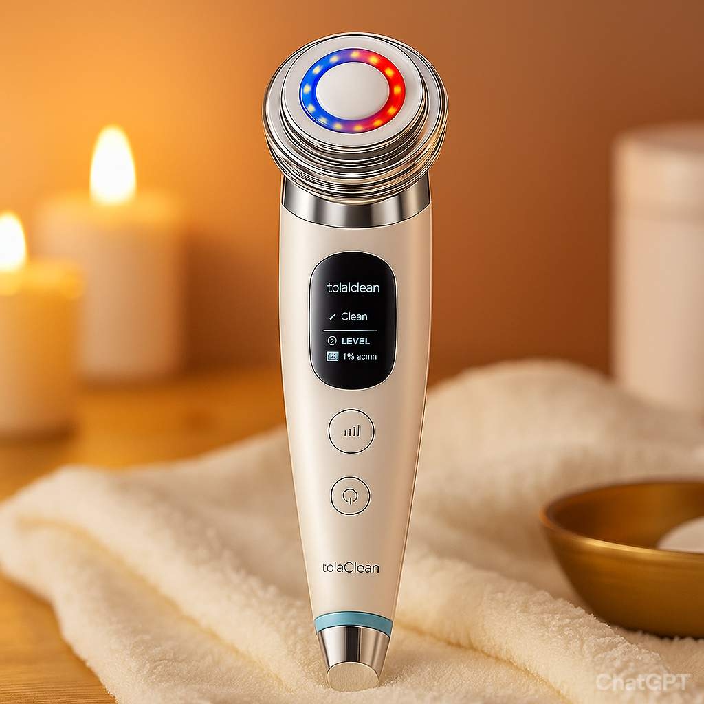 TOTALCLEAN™ – L’appareil beauté 5-en-1 qui révèle l’éclat et la fermeté naturelle de votre peau